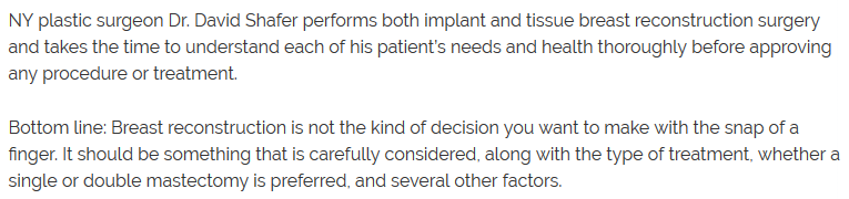 Undergoing Breast Reconstruction Surgery?