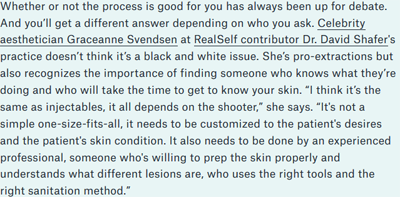 Is Our Pimple Extraction Obsession A Good Thing?